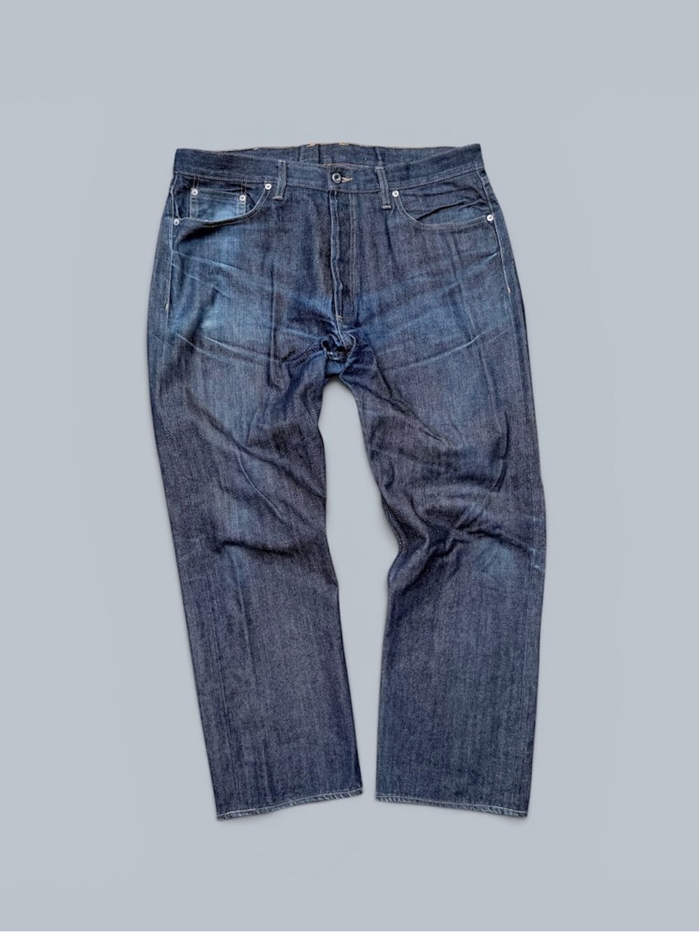 3sixteen Classic Straight Selvedge Jeans in Raw Indigo Denim (CS-100X)